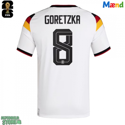 Tyskland Leon Goretzka #8 Replika Hjemmebanetrøje VM 2026 Kortærmet